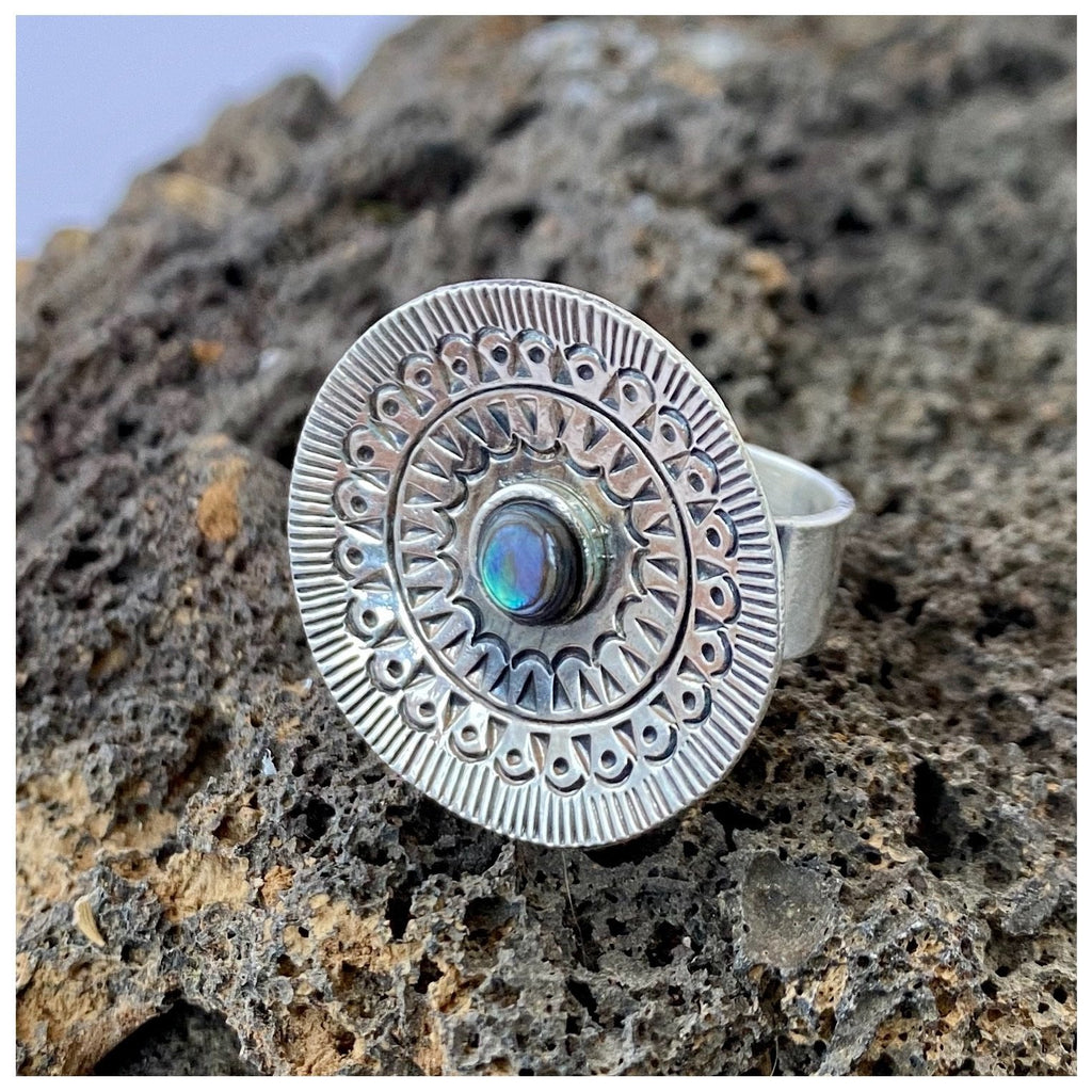 Anillo de plata - Komodo-fv