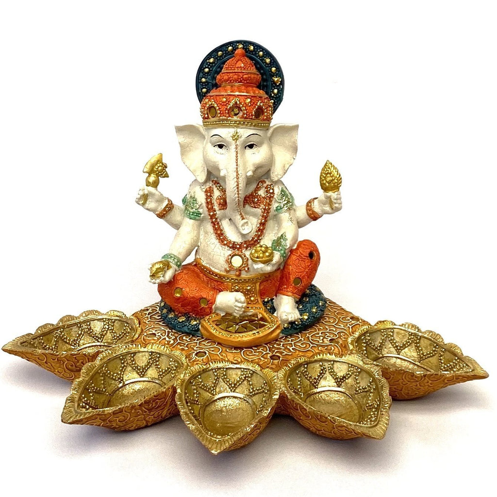 Ganesha con hojas de Bodhi - Komodo-fv
